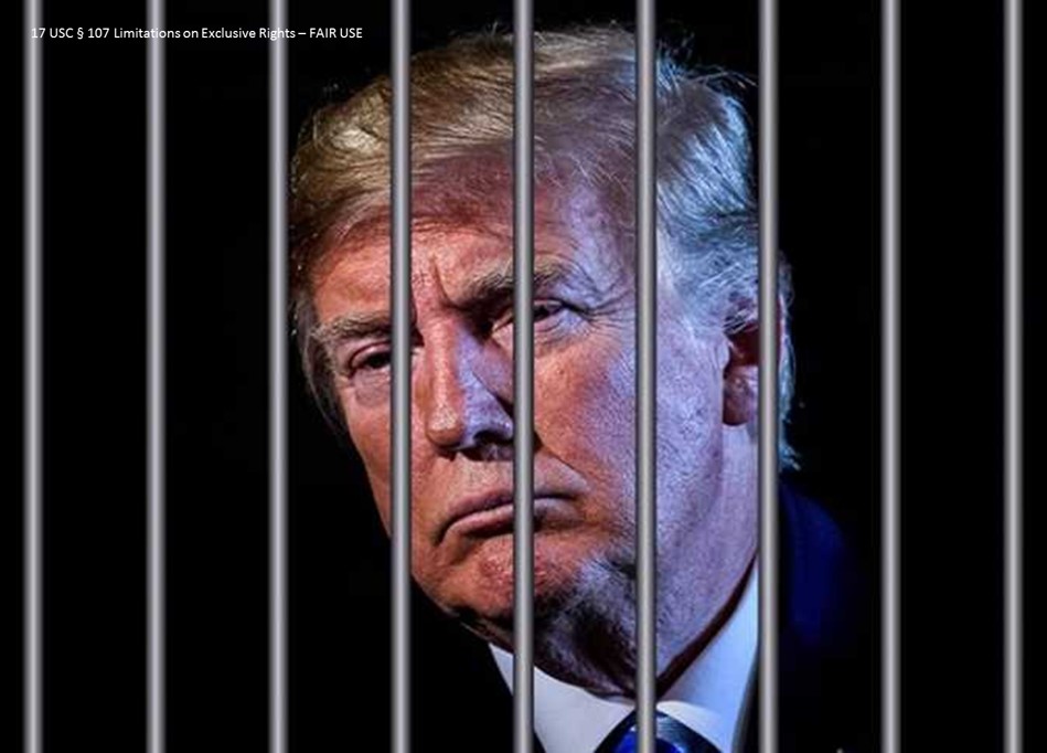 DonaldTrump Behind Bars