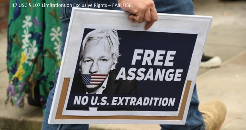 FREE Julian Assange USA CONSPIRACIES To MURDER