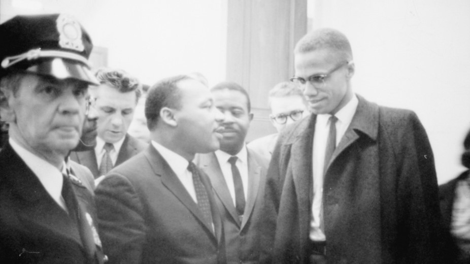 Martin Luther KingJR and MalcolmX 1964