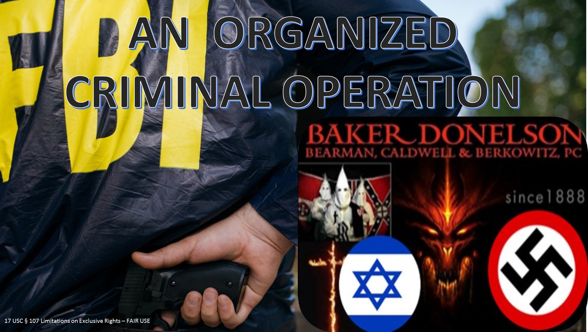 United Nations Witness Protection FBI An Organized Criminal Operation
