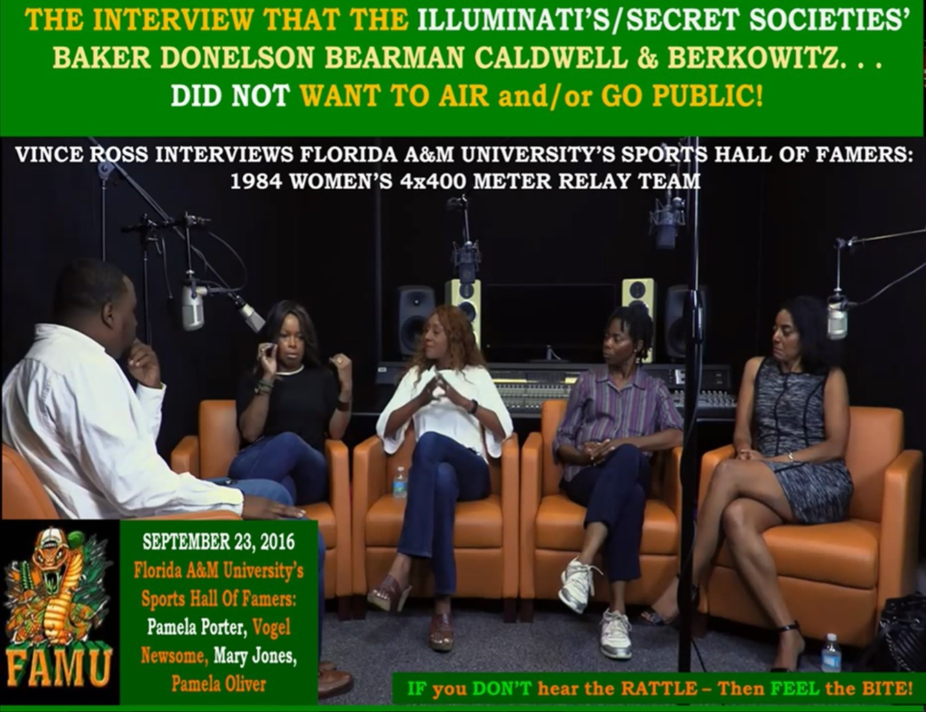 2016 Florida AM University SPORTS HALL OF FAME Interview