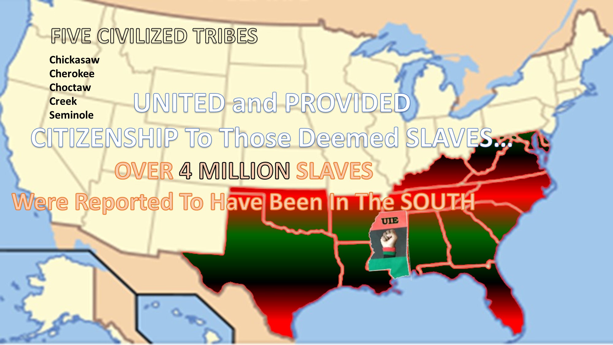 Five Civilized Tribes CITIZENSHIP MARRIAGE Treaty Of 1866