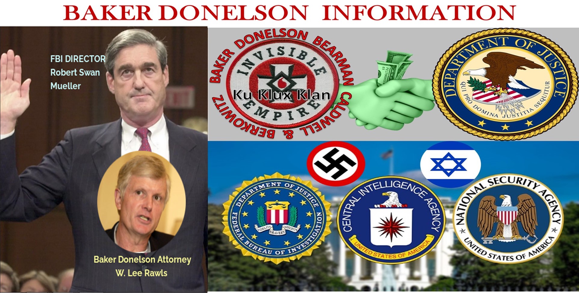 Baker Donelson Robert Mueller and Lee Rawls FBI CIA World Trade Center Tower Bombings